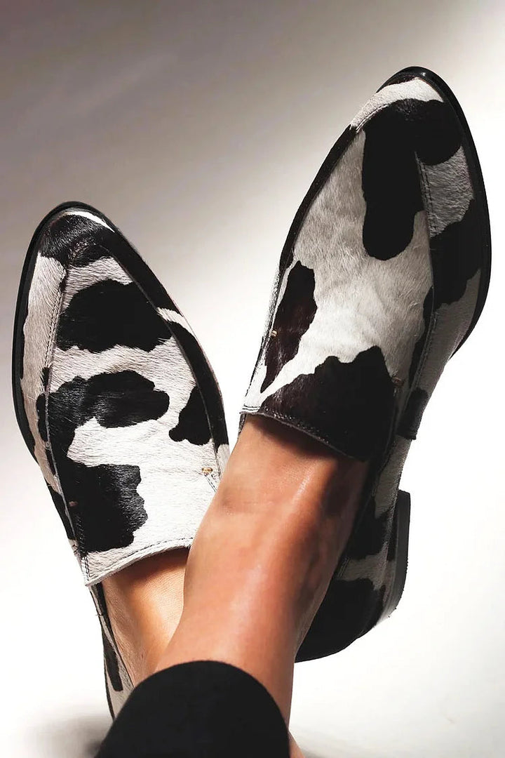 Lívia | Elegantes Mocasines de Tacón Bajo