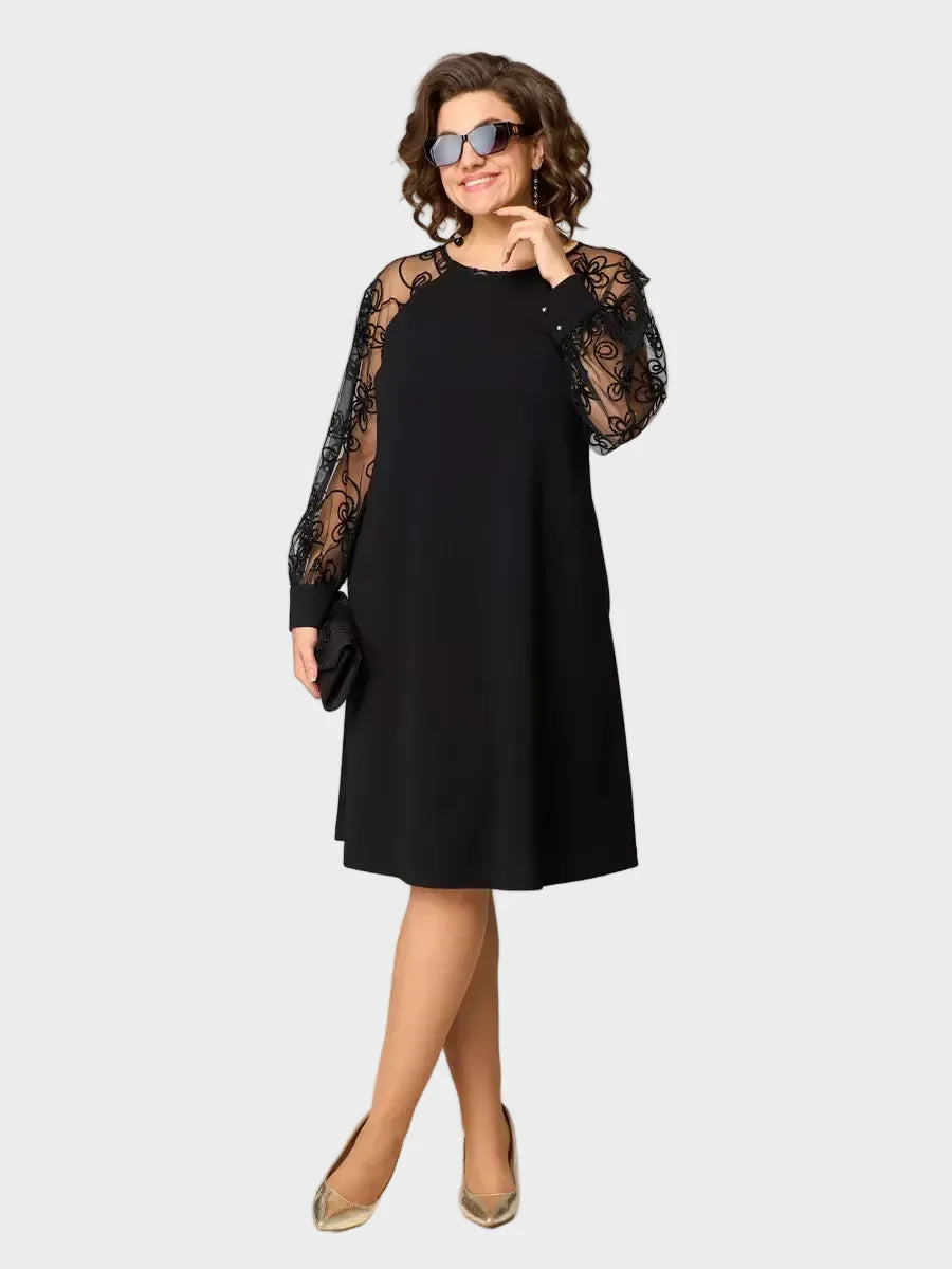 Celina - vestido midi clásico para ocasiones especiales Mujer