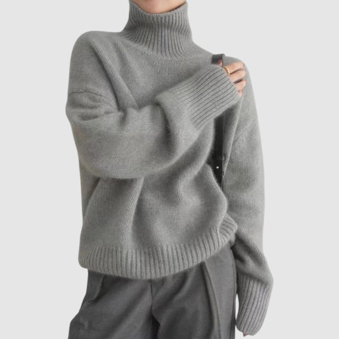 Isa – Jersey cálido de cuello alto – imagen 3