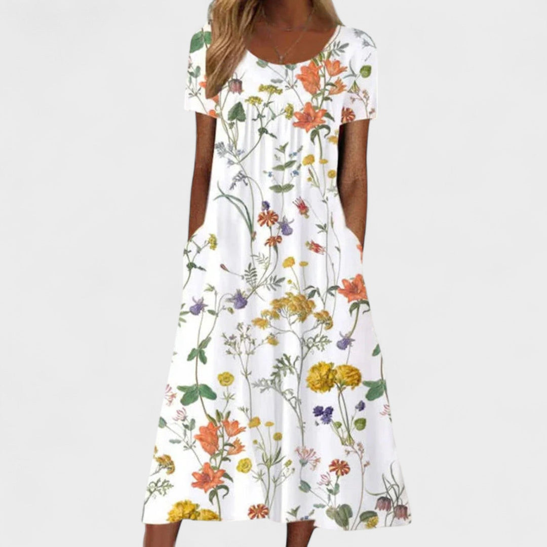 Amélia – Vestido largo de primavera