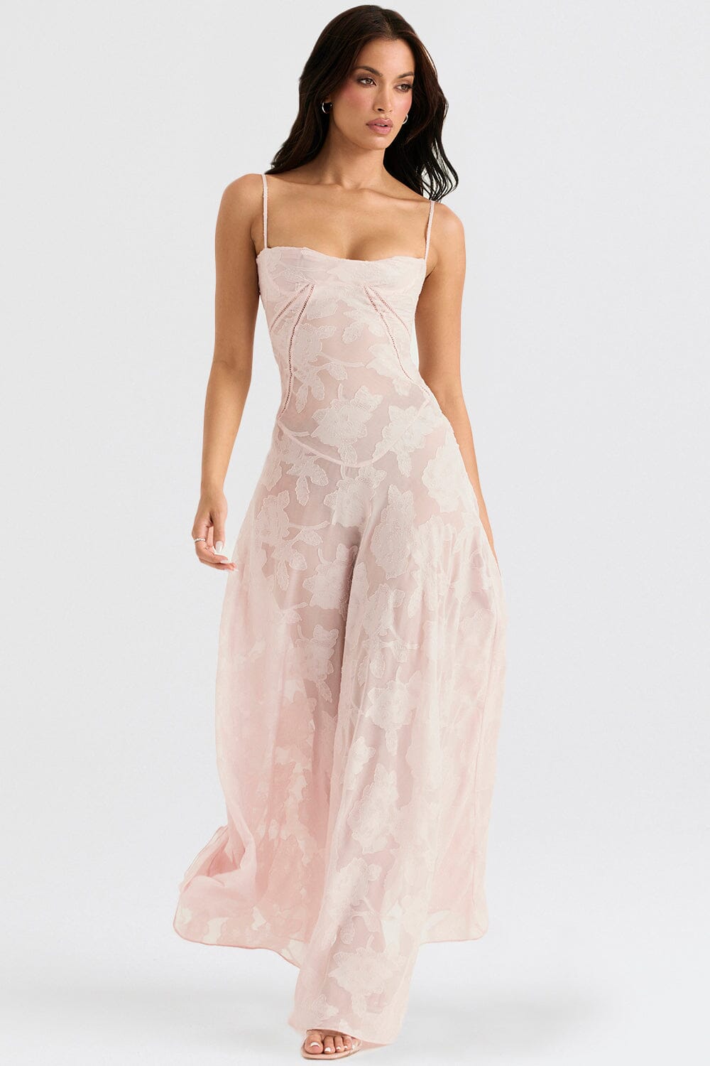 Serena - Vestido largo elegante para bodas y eventos