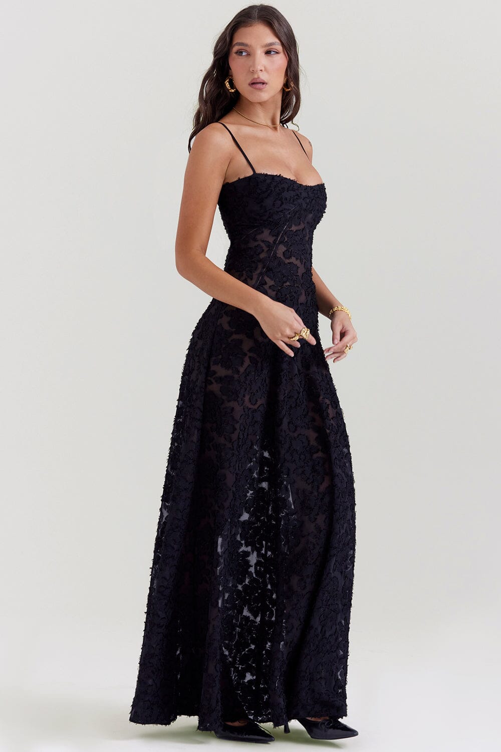 Serena - Vestido largo elegante para bodas y eventos