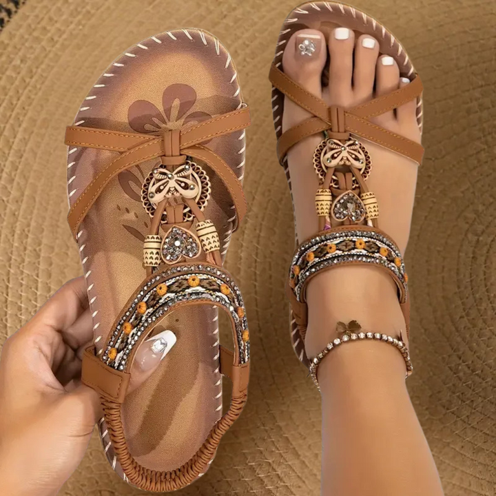 Nada™ – Sandalias ortopédicas estilo Ibiza para comodidad y elegancia.