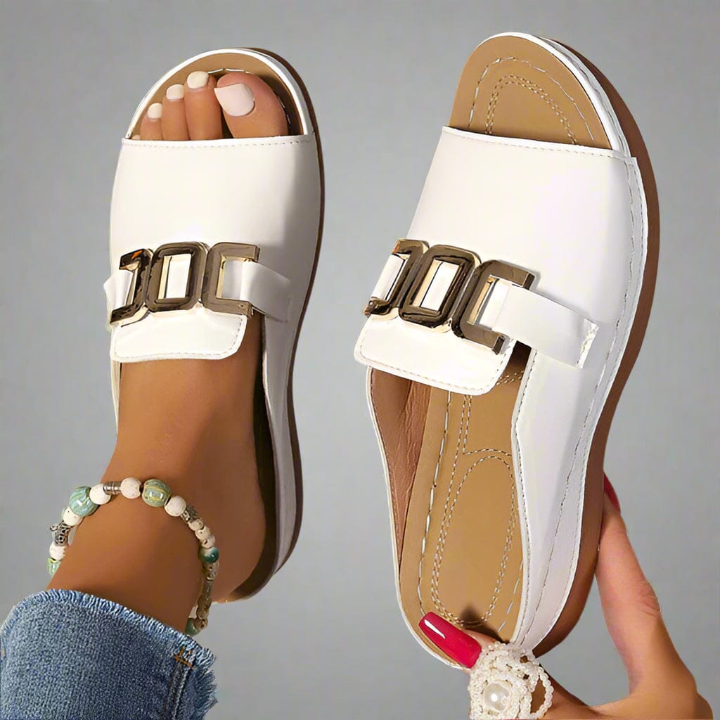 Elle – Sandalia de Tacones Cómodos para Mujer