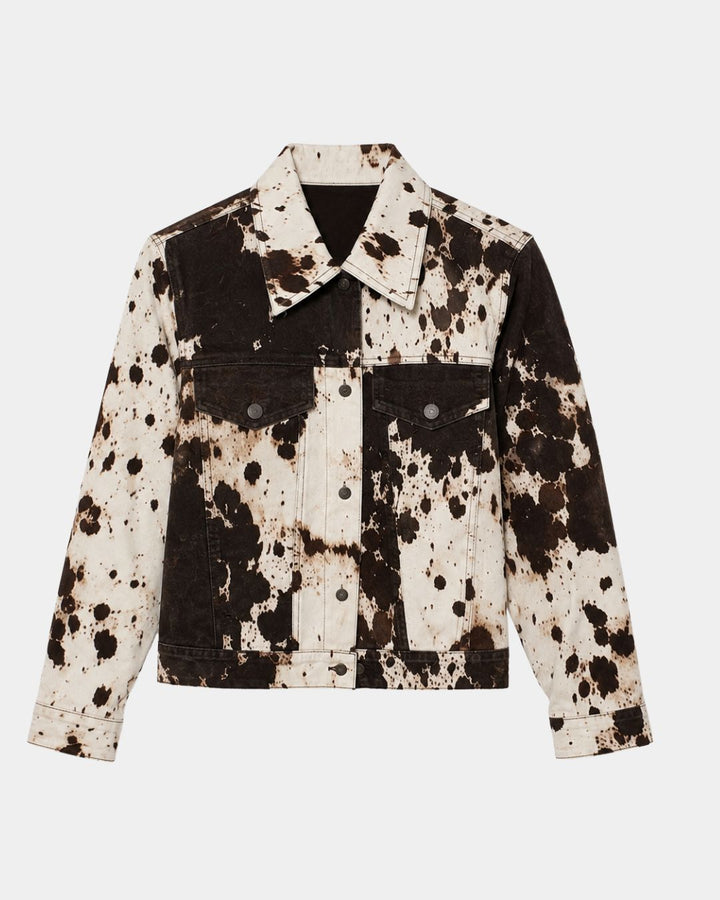 Belléa | Chaqueta con estampado de vaca