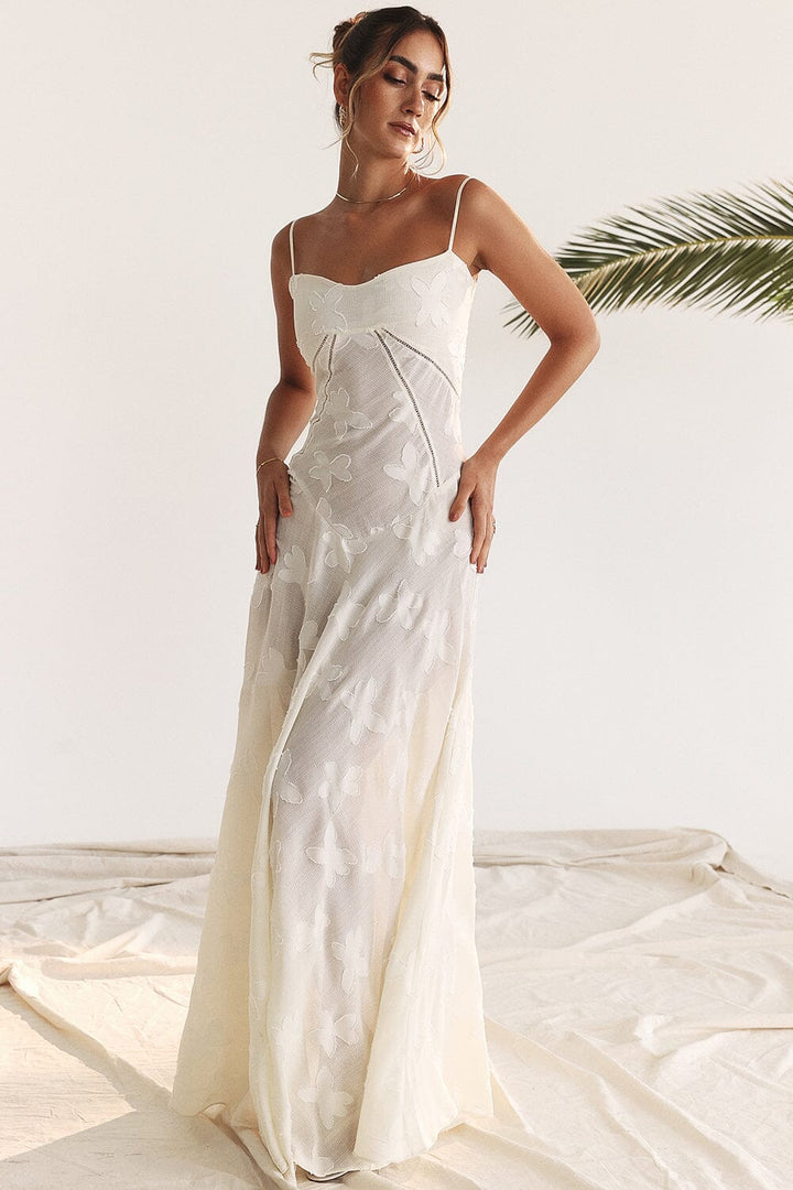 Serena - Vestido largo elegante para bodas y eventos