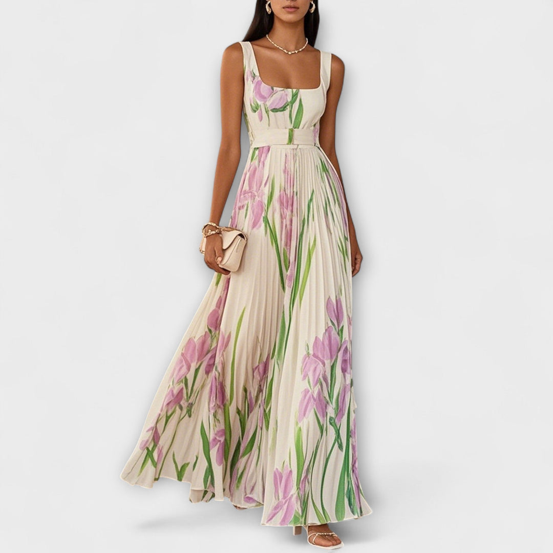 Penélope - Vestido Maxi de Chiffon Mujer