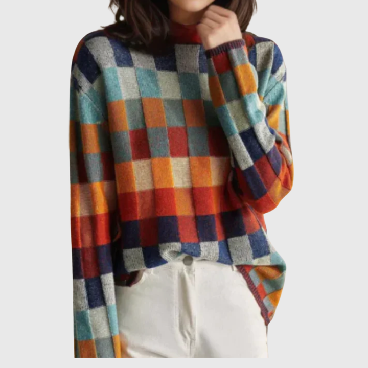 Françoise | Suéter retro cómodo