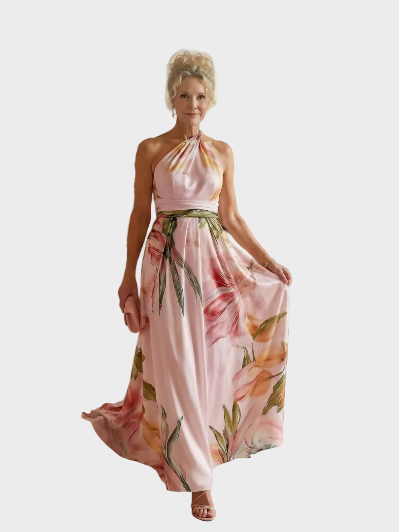 Emilia - Vestido Maxi Floral Mujer