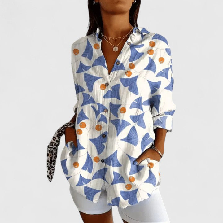 Élodie | Blusa Floral Elegante