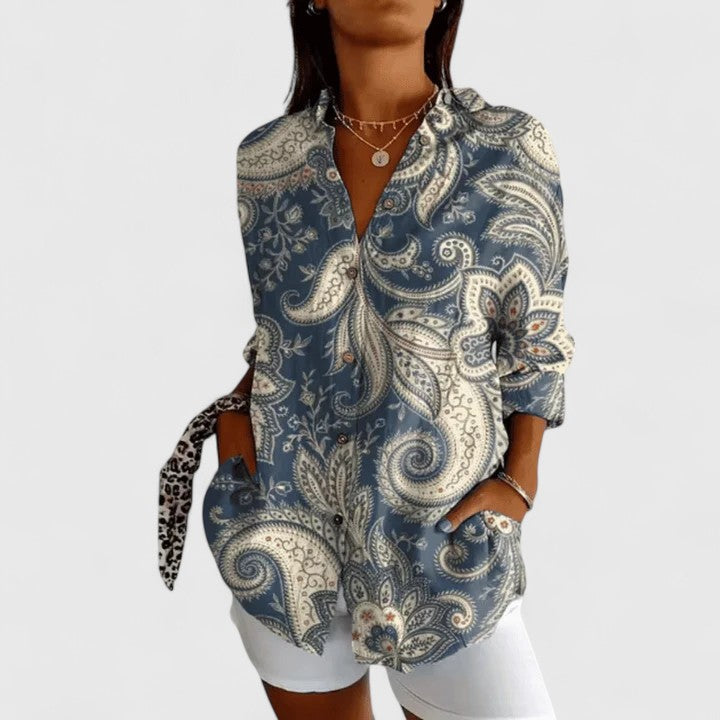 Élodie | Blusa Floral Elegante