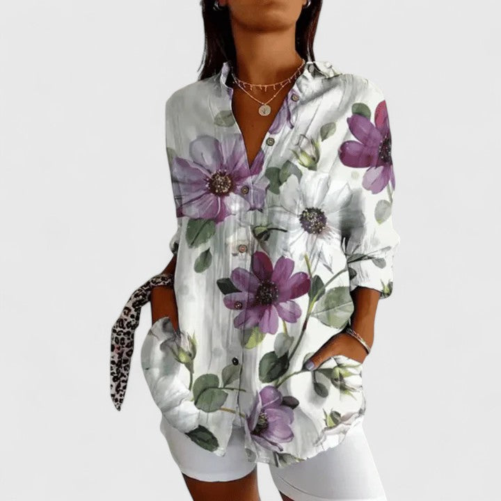 Élodie | Blusa Floral Elegante