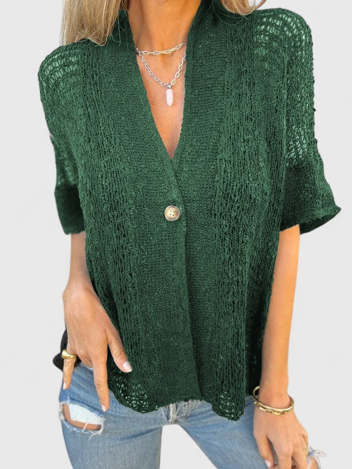 Nina | Camisa de Punto Elegante