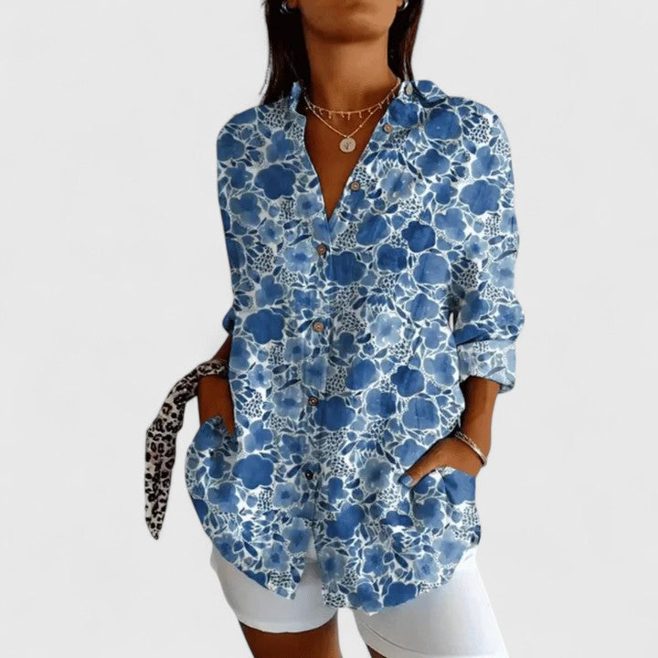 Élodie | Blusa Floral Elegante