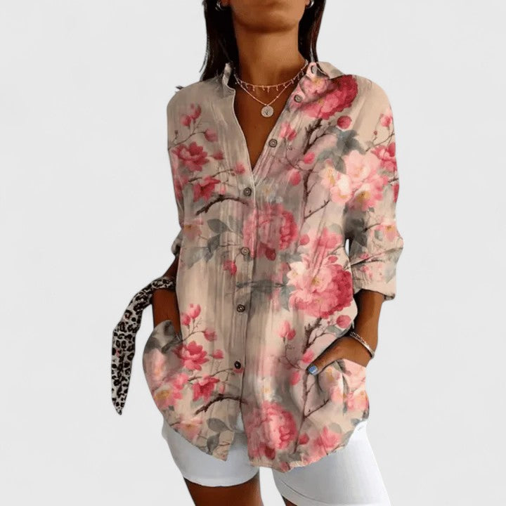 Élodie | Blusa Floral Elegante