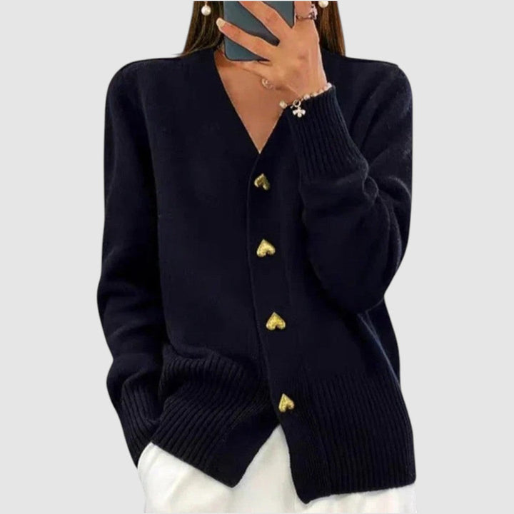 Nela – Cárdigan clásico elegante
