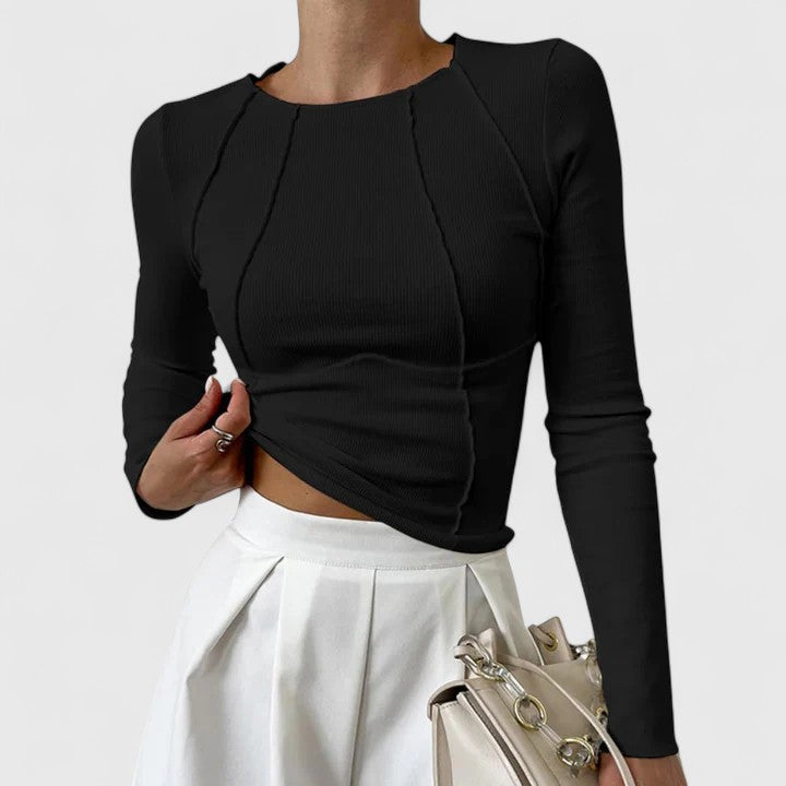 Marion | Top de Manga Larga Confortable