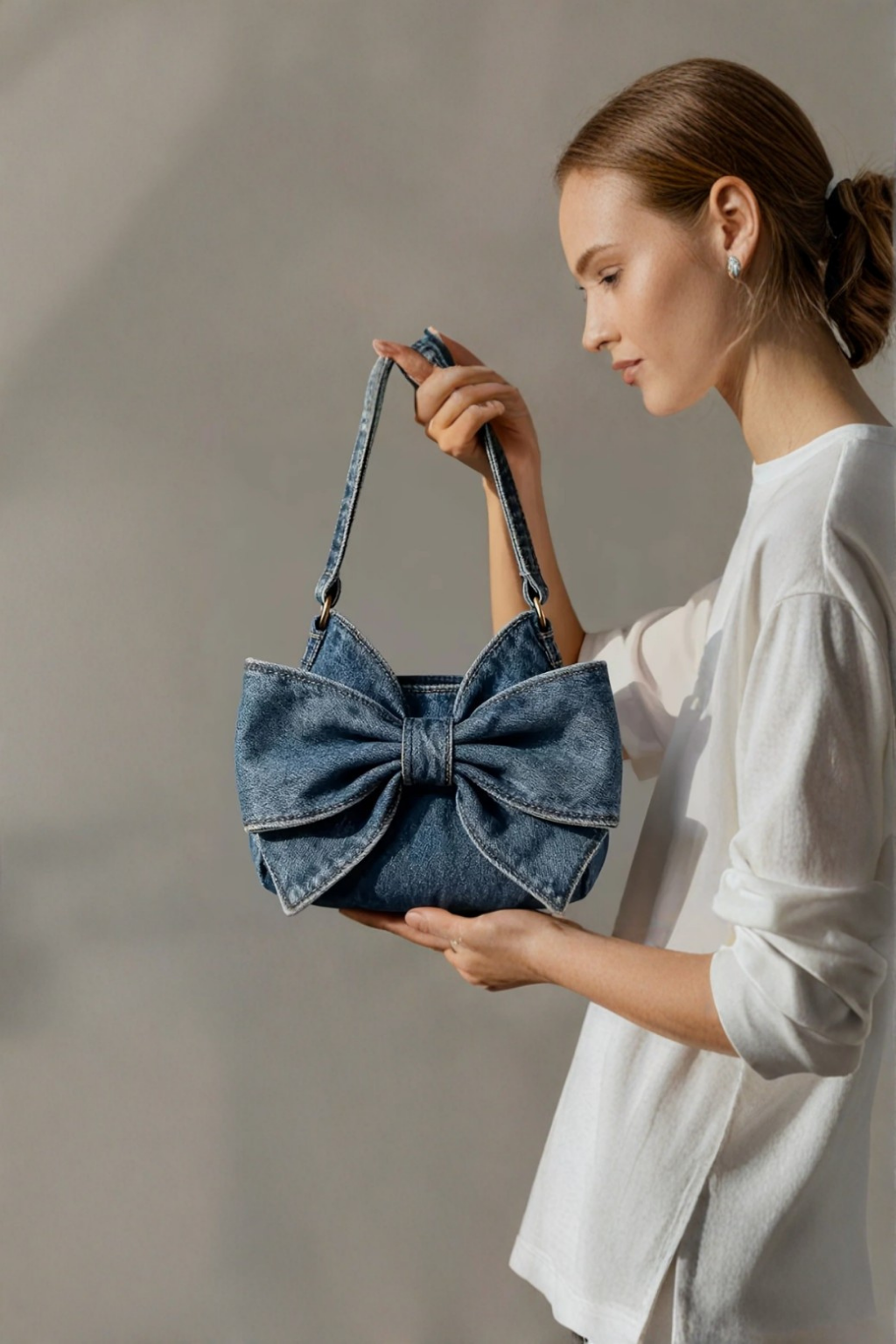Agathe - Bolso Retro con Lazo | Complemento Must-Have