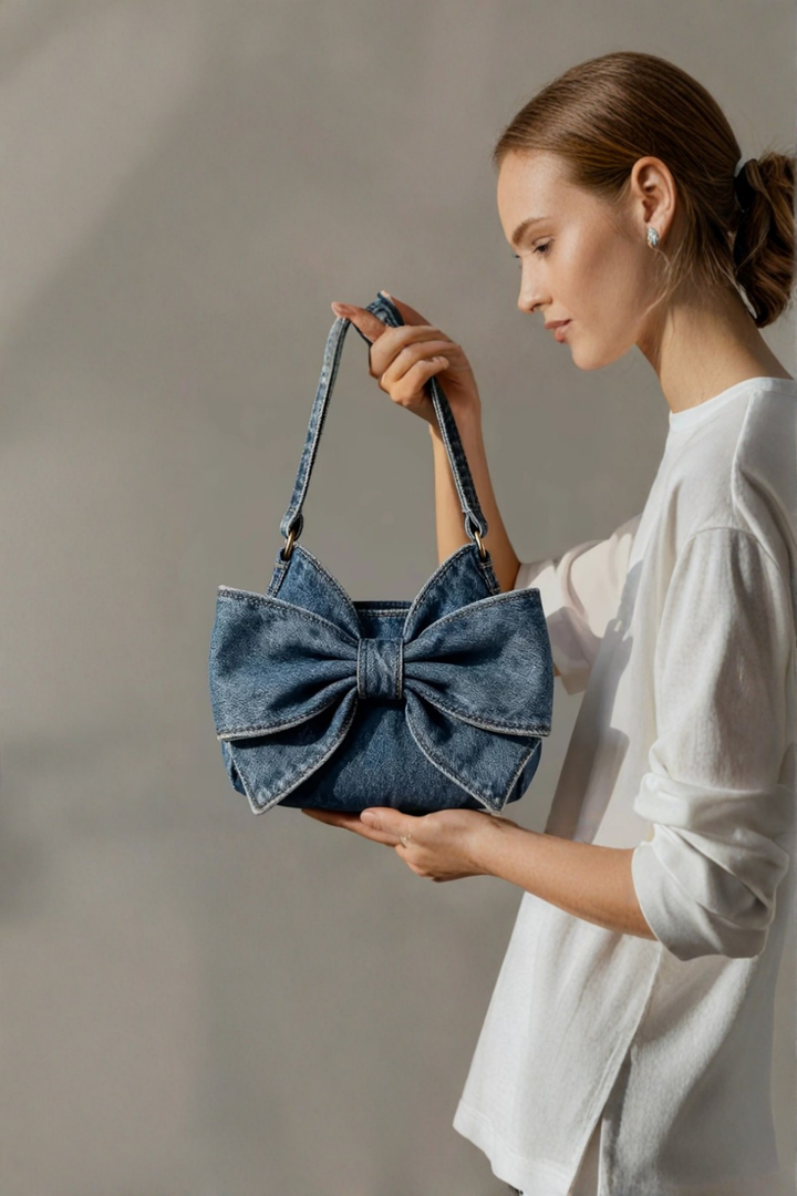 Agathe - Bolso Retro con Lazo | Complemento Must-Have