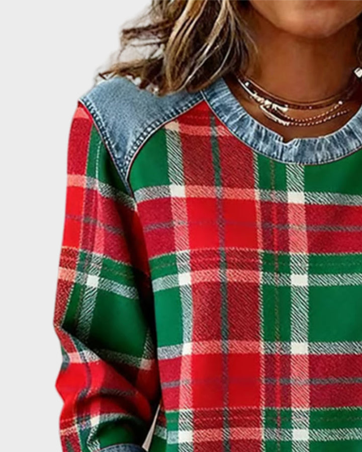 Ivy – Sudadera patchwork – imagen 4