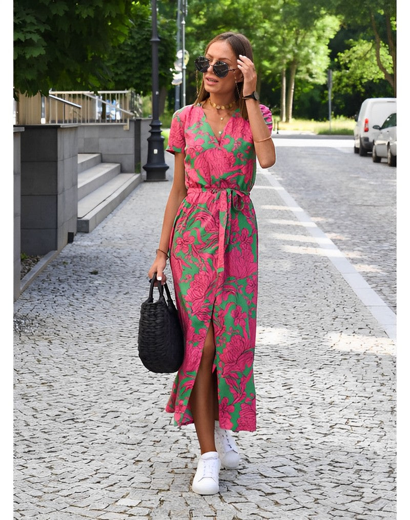 Anna™ Vestido estampado floral primavera/verano