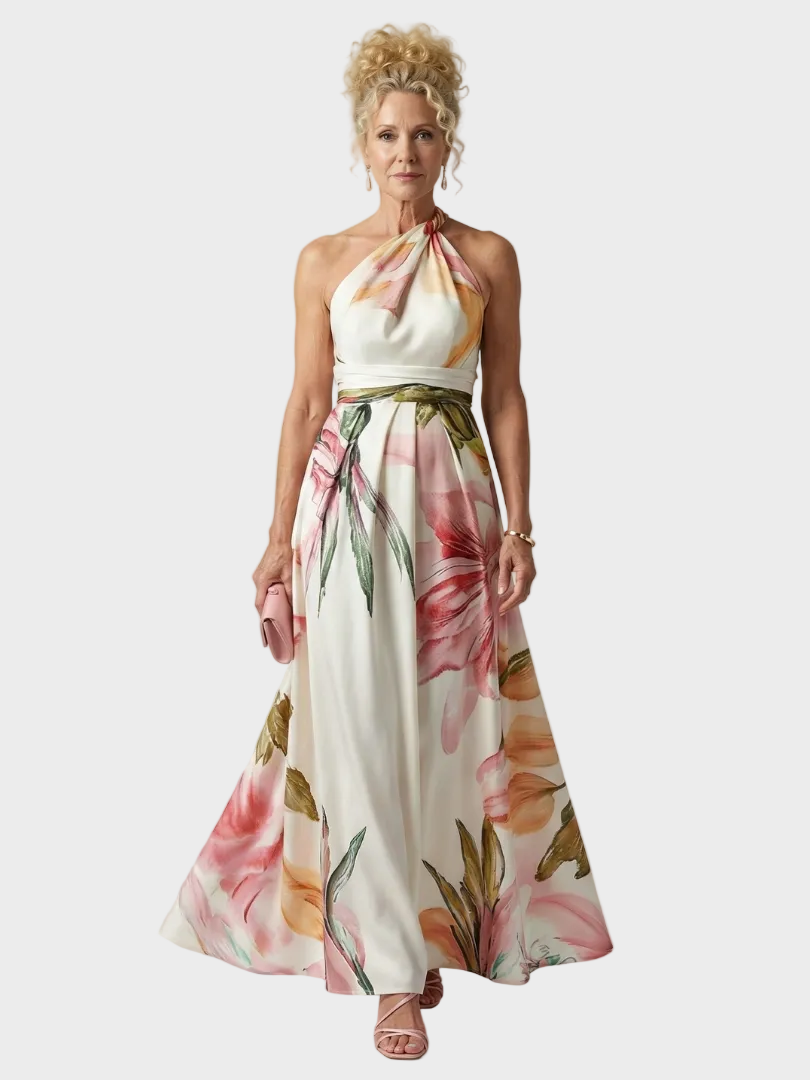 Emilia - Vestido Maxi Floral Mujer