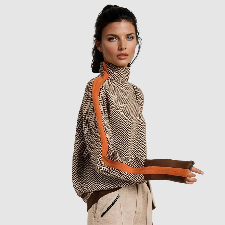 Elżbieta – Jersey de cuello alto