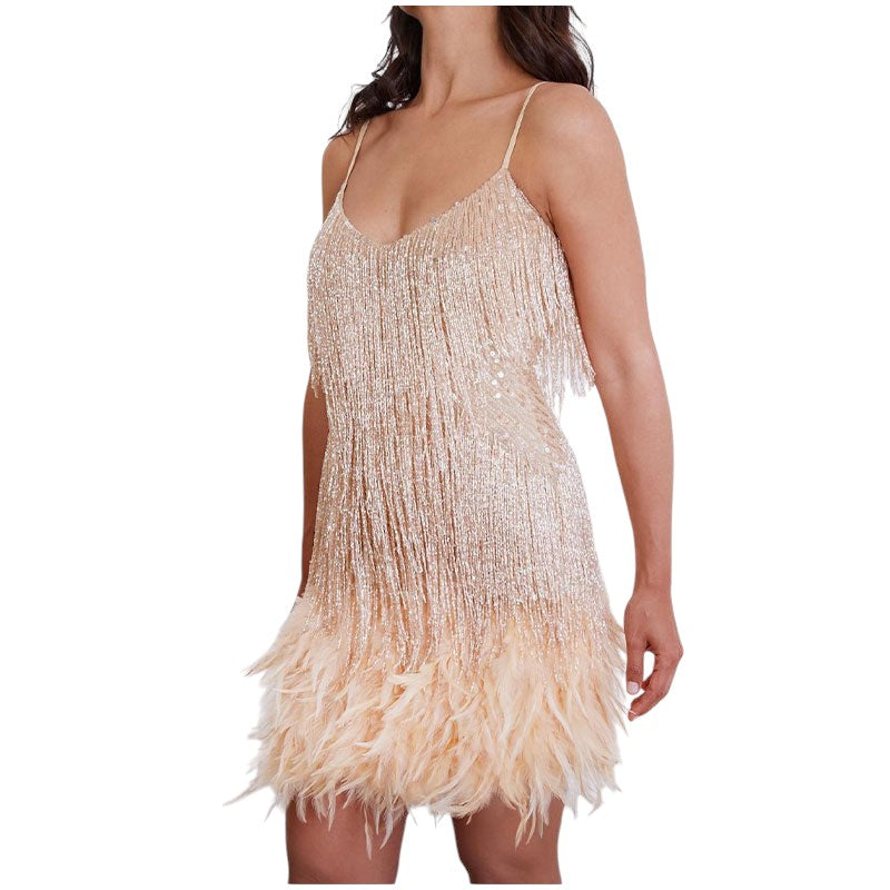 Susana - Vestido corto con tirantes finos