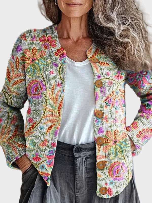 Kivara™ – Cárdigan con estampado floral