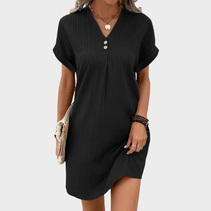 Luna - Vestido con escote en V