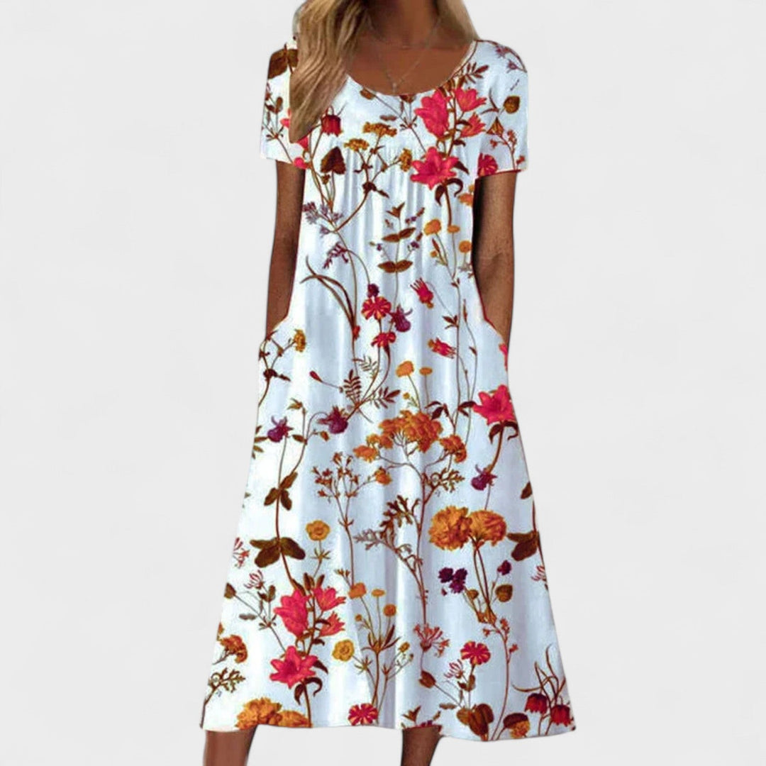 Amélia – Vestido largo de primavera