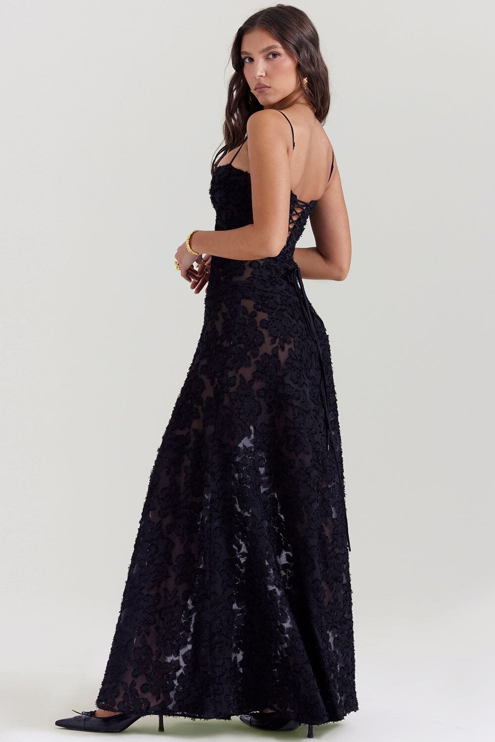Serena - Vestido largo elegante para bodas y eventos