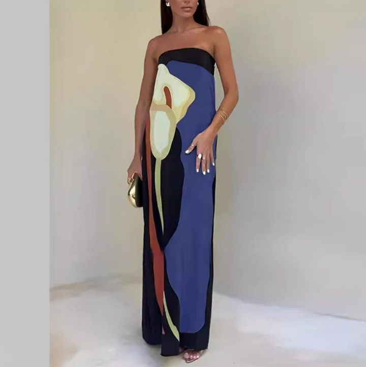 Paula - Vestido elegante con escote