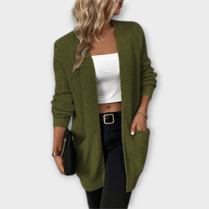 Nancy - Cardigan casual negro