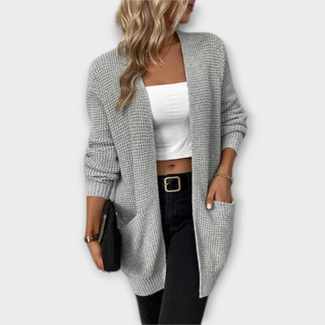 Nancy - Cardigan casual negro