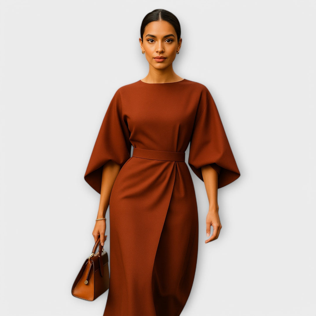 Sara - Vestido elegante con mangas