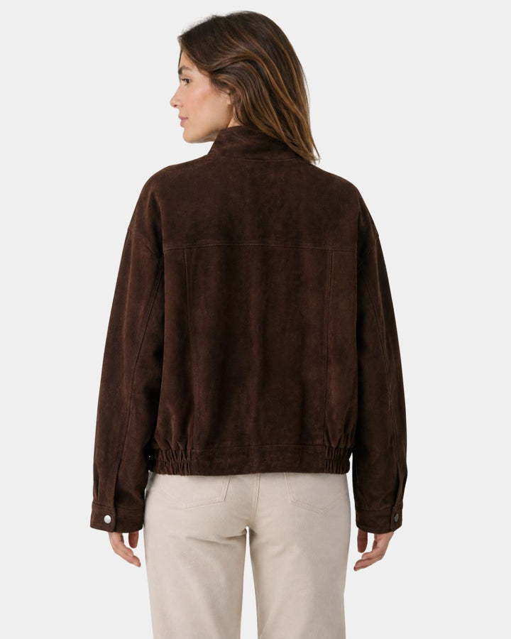Cléoria | Chaqueta corta con cierre y bolsillos