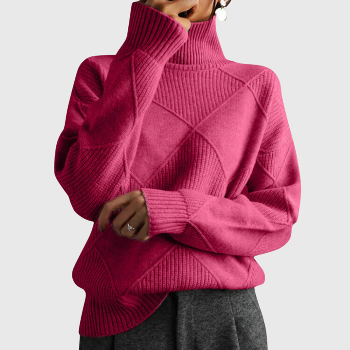 Anne | Suéter de Cuello Alto Luxe