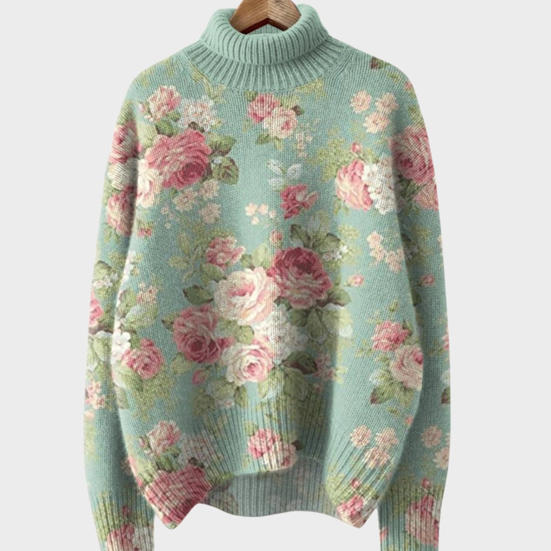 Margarida – Jersey de punto con diseño artístico