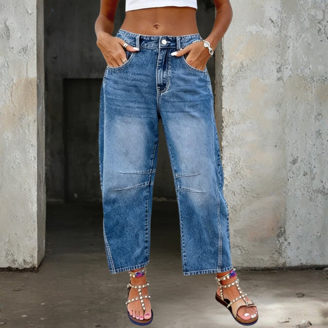 Léonie - Jeans Casual Flare | Icono Vaquero