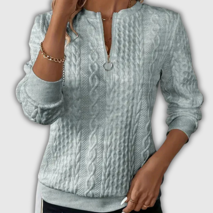 Nora | Jersey de punto con cremallera