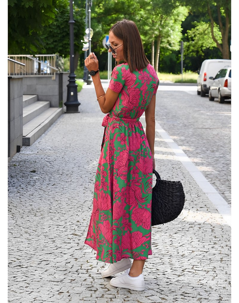 Anna™ Vestido estampado floral primavera/verano