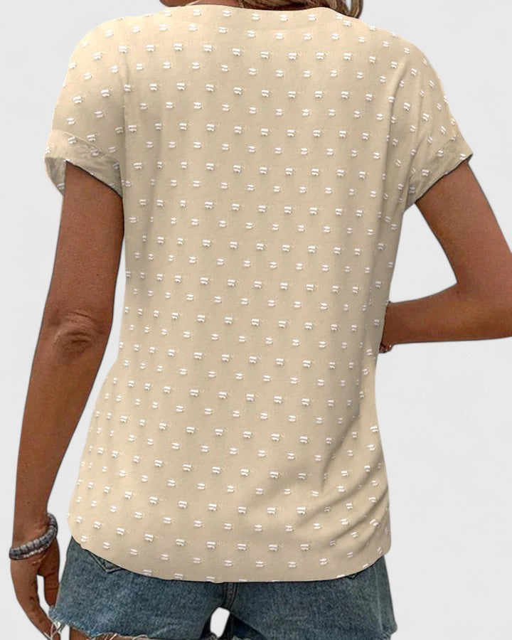 Élodie | Camisa V Neck Confortable