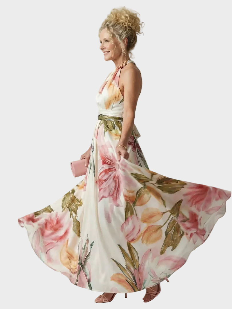 Emilia - Vestido Maxi Floral Mujer