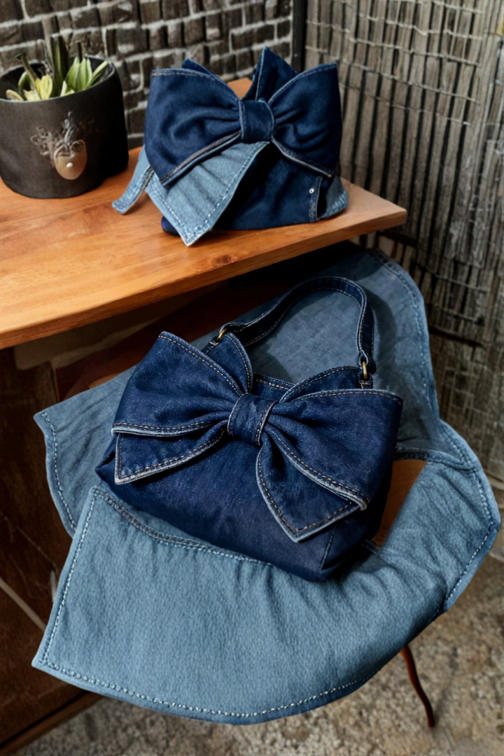 Agathe - Bolso Retro con Lazo | Complemento Must-Have