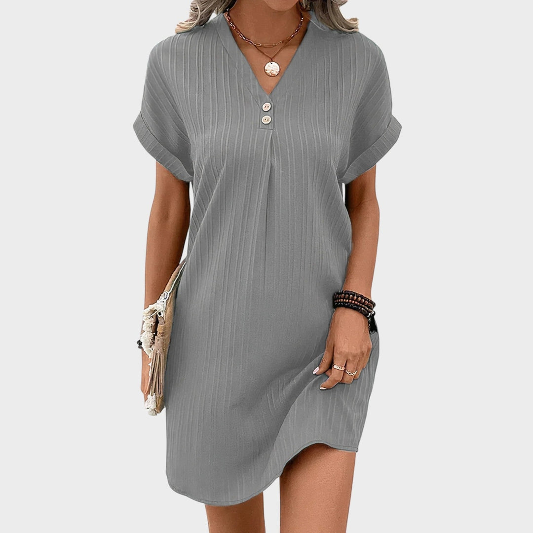 Luna - Vestido con escote en V
