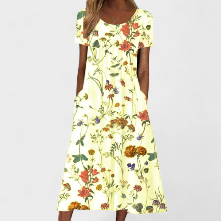 Amélia – Vestido largo de primavera
