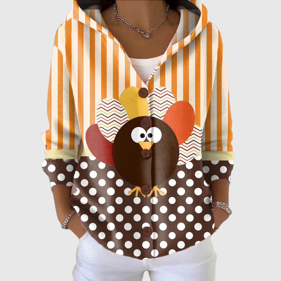 Jersey de punto con capucha