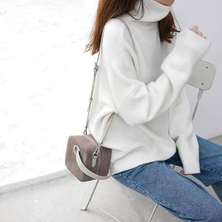 Maude | Jersey oversize de cuello alto