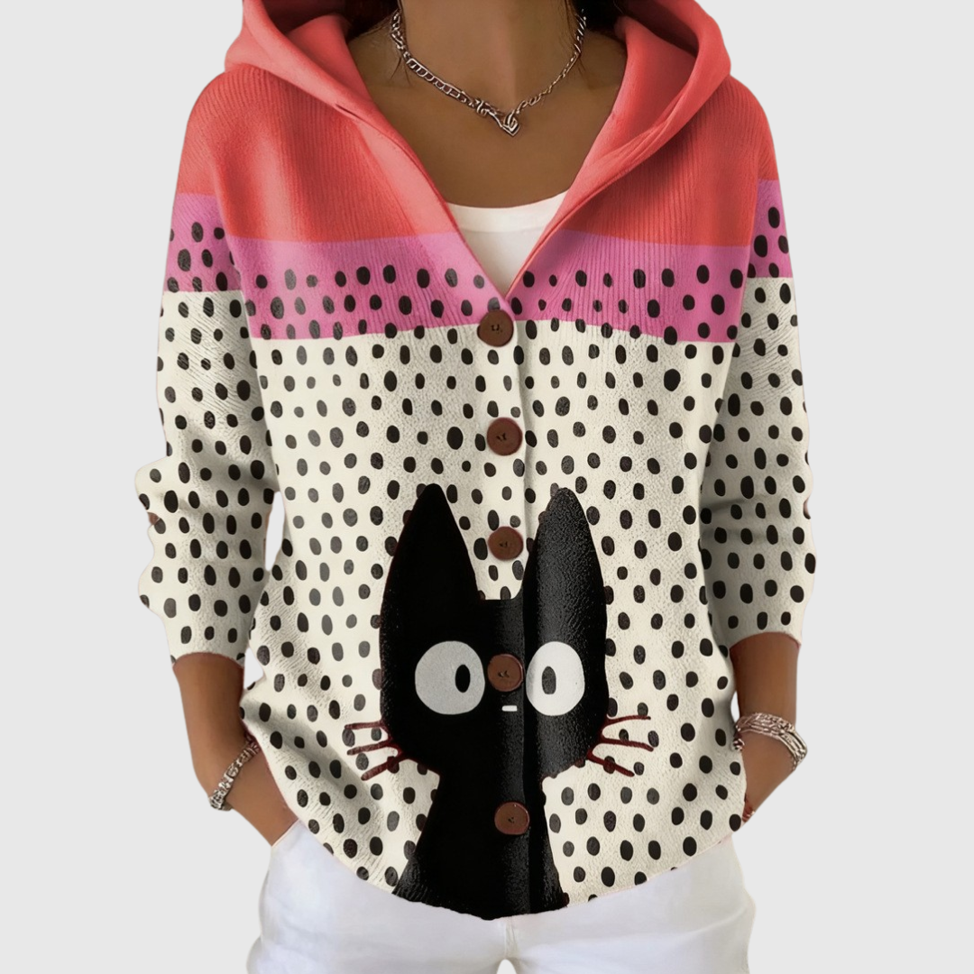 Jersey de punto con capucha